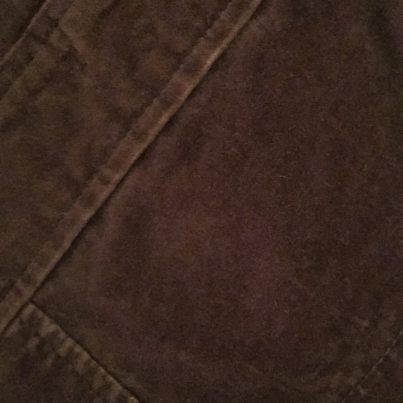 Olive Green Velour Jacket - Picture 9 of 10